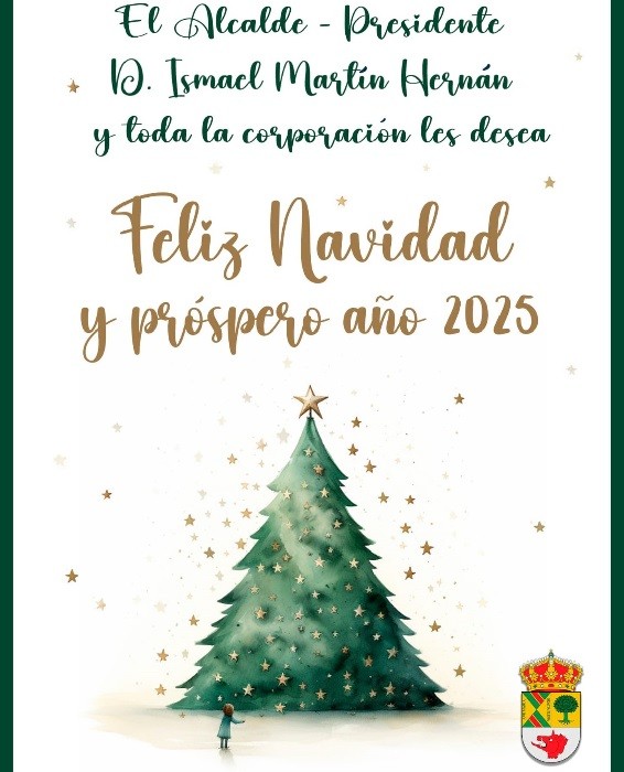 Feliz Navidad y próspero año 2025 Montejo De La Sierra Montejo de